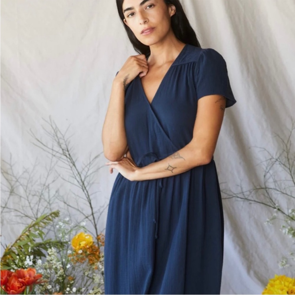 Christy Dawn blue gauze Dawn dress